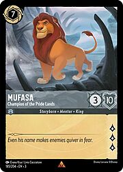 Mufasa - Champion of the Pride Lands