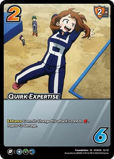 Quirk Expertise Card Front