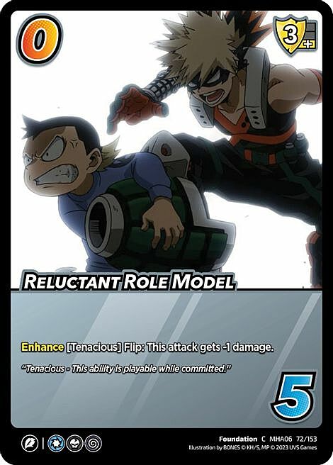 Reluctant Role Model Card Front