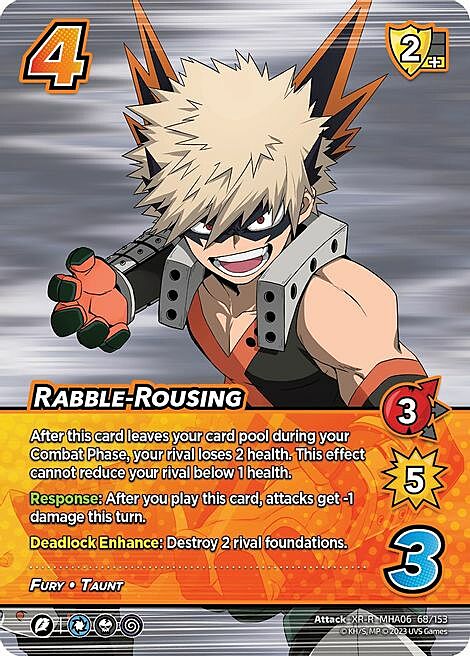 Rabble-Rousing Card Front