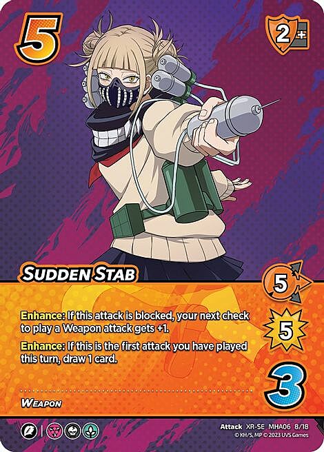 Sudden Stab Card Front