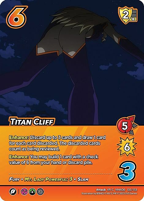 Titan Cliff Card Front