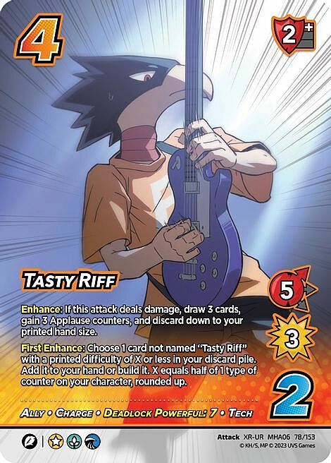 Tasty Riff Card Front