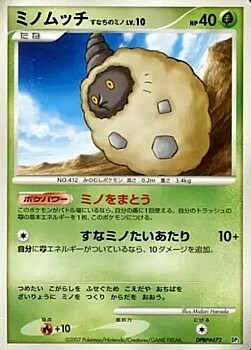 Burmy Sandy Cloak Lv.10 Card Front