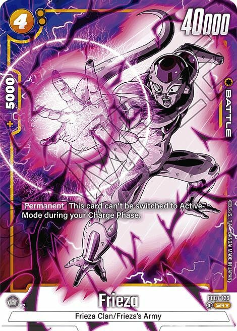 Frieza Card Front