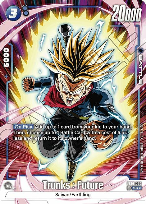 Trunks : Future Card Front