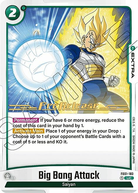 Big Bang Attack Card Front