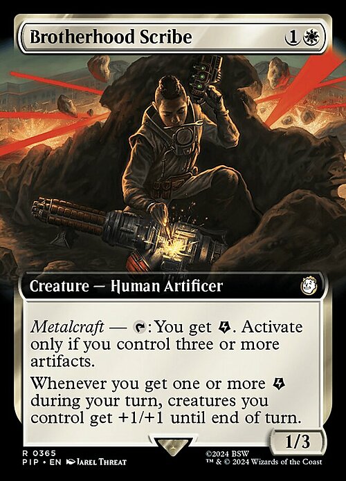 Brotherhood Scribe Card Front