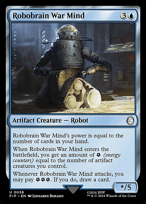 Robobrain War Mind Card Front