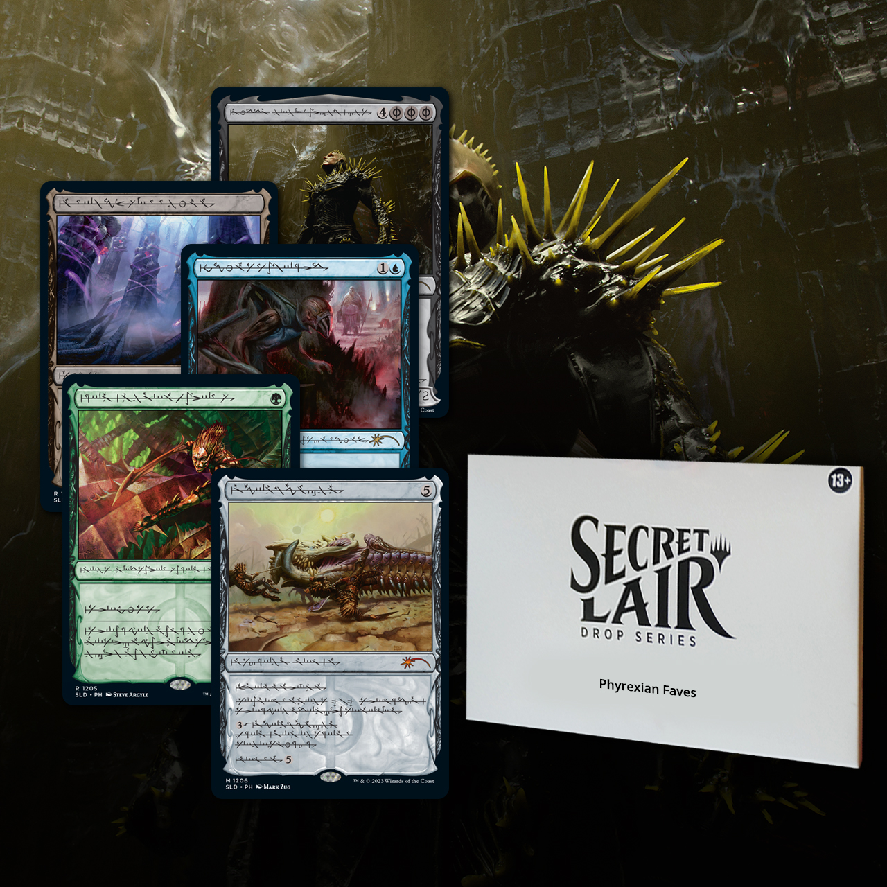 Secret Lair Drop Series: Winter Superdrop 2023: Phyrexian Faves