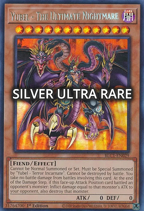 Yubel - The Ultimate Nightmare Card Front