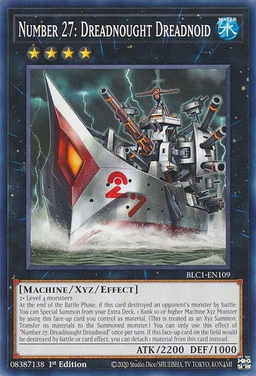 Number 27: Dreadnought Dreadnoid Card Front