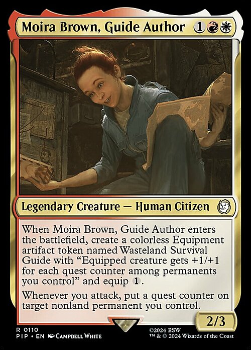 Moira Brown, Guide Author Card Front