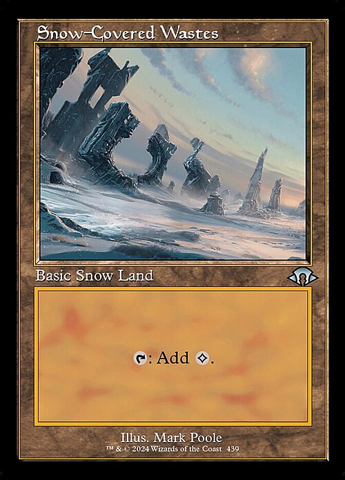 Snow-Covered Wastes Card Front