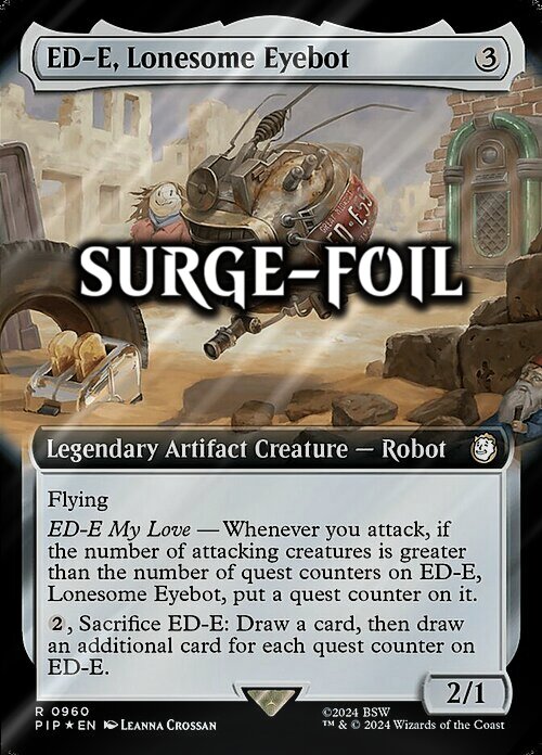 ED-E, Lonesome Eyebot Card Front