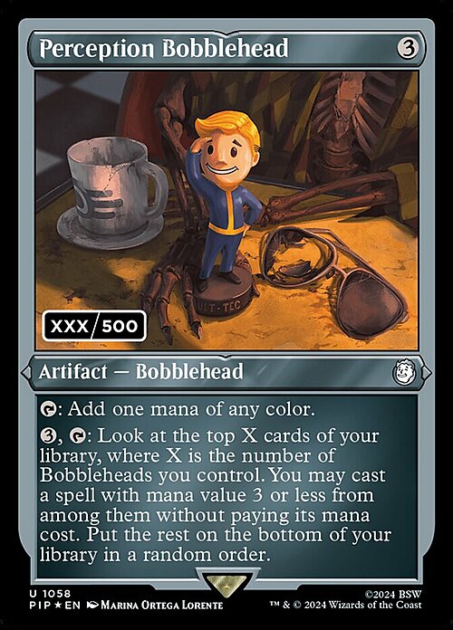 Perception Bobblehead Card Front