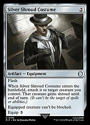 Costume da Silver Shroud