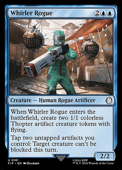 Whirler Rogue Card Front