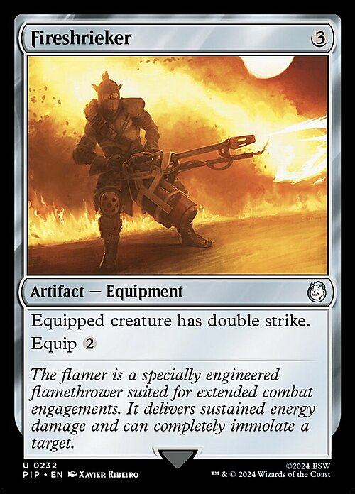 Fireshrieker Card Front