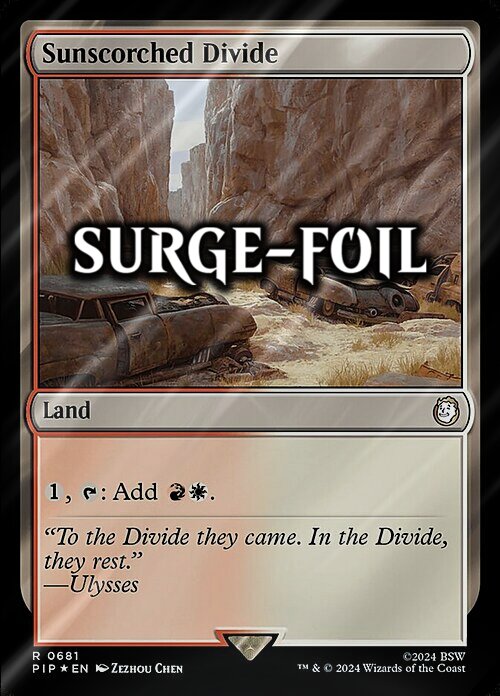 Sunscorched Divide Card Front