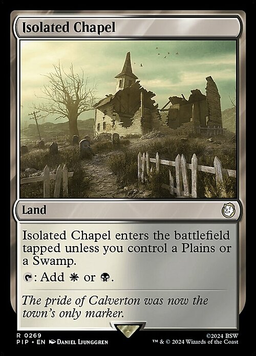 Isolated Chapel Card Front