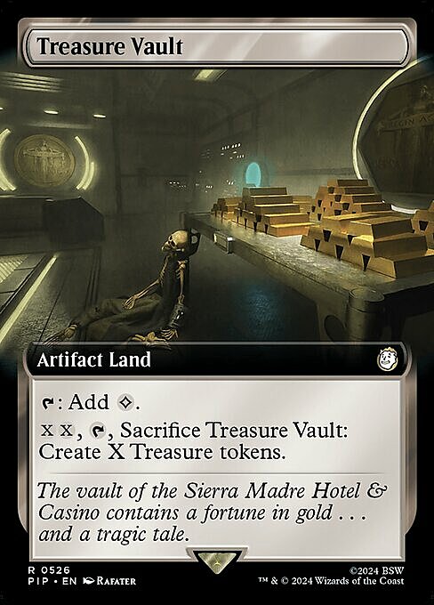 Treasure Vault Card Front