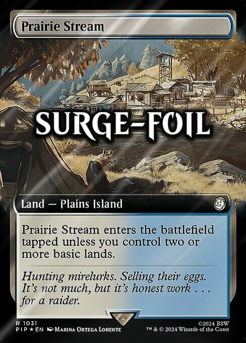 Prairie Stream Card Front