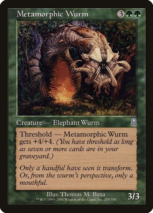 Metamorphic Wurm Card Front