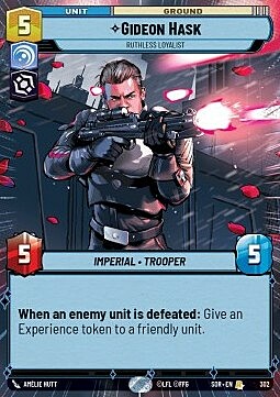 Gideon Hask - Ruthless Loyalist Card Front