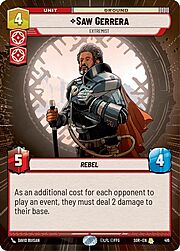 Saw Gerrera, Extremist