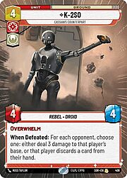 K-2SO, Cassian's Counterpart