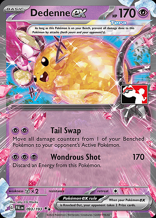 Dedenne ex Card Front