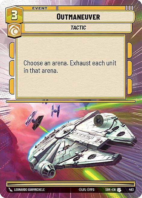 Outmaneuver Card Front