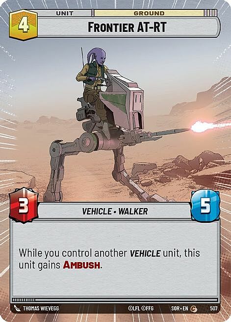 Frontier AT-RT Card Front