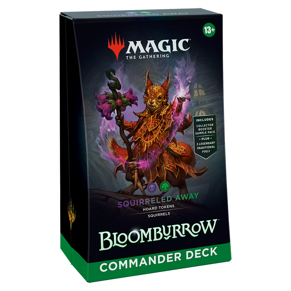 Commander: Bloomburrow: "Squirreled Away" Commander Deck