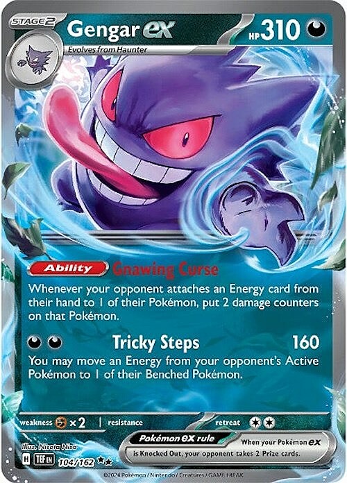 Gengar ex Card Front