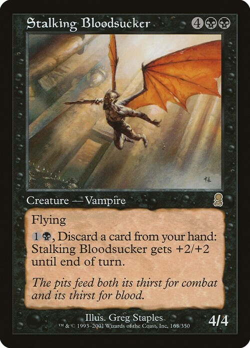 Stalking Bloodsucker Card Front