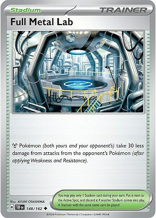 Full Metal Lab Card Front