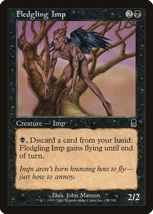 Fledgling Imp Card Front