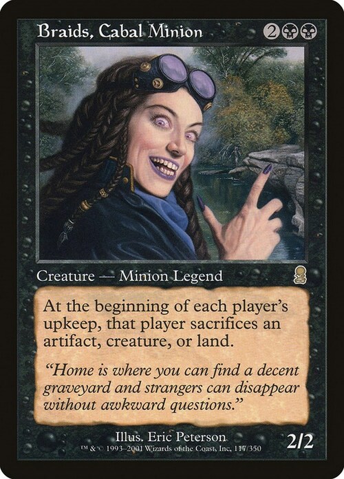 Braids, Cabal Minion Card Front