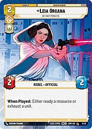 Leia Organa, Principessa Ribelle