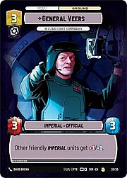 General Veers - Blizzard Force Commander