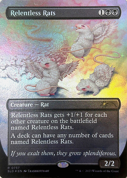 Relentless Rats Card Front