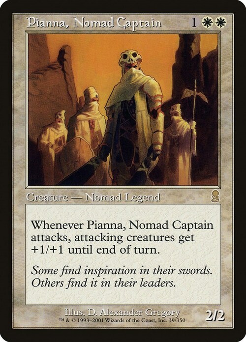 Pianna, Nomad Captain Card Front