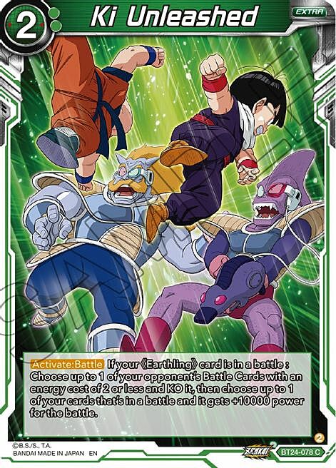 Ki Unleashed Card Front