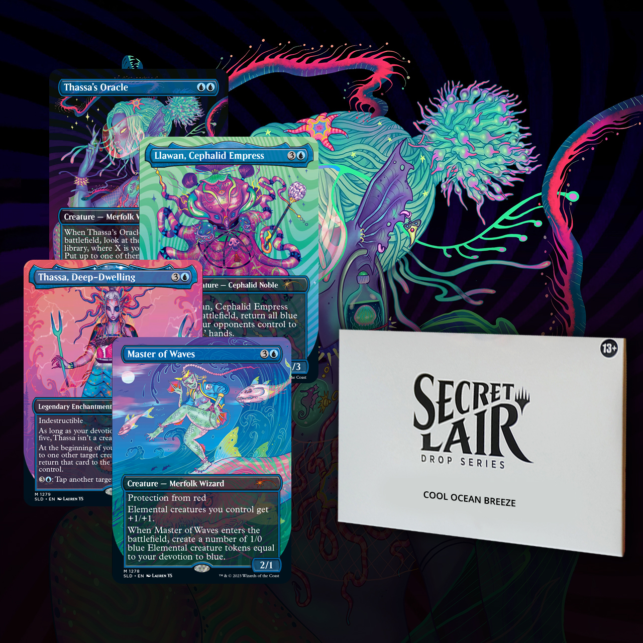 Secret Lair Drop Series: Spring Superdrop 2023: Cool Ocean Breeze