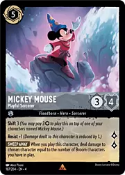 Mickey Mouse - Playful Sorcerer