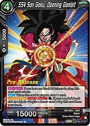 SS4 Son Goku, Opening Gambit