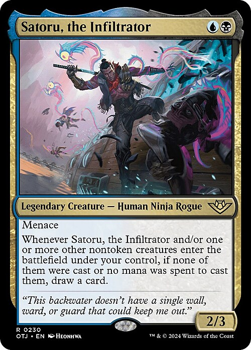 Satoru, l'Infiltrato Card Front