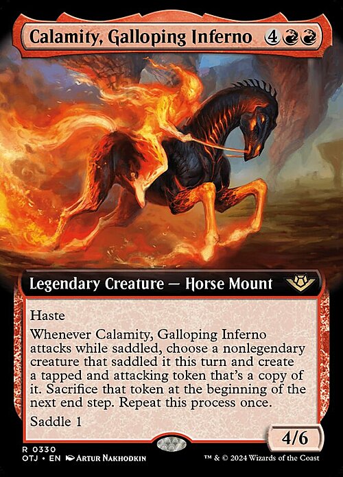 Calamity, Galloping Inferno Card Front